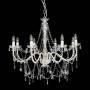 Chandelier with beads white 8 E14 bulbs by vidaXL, chandeliers - Ref: Foro24-281604, Price: 190,28 €, Discount: %