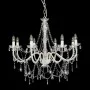 Chandelier with beads white 8 E14 bulbs by vidaXL, chandeliers - Ref: Foro24-281604, Price: 176,73 €, Discount: %