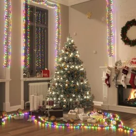 Cluster light strip with 1000 multicolored PVC LEDs 11 m by vidaXL, Christmas lights - Ref: Foro24-343242, Price: 44,32 €, Di...