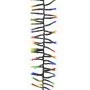 Cluster light strip with 1000 multicolored PVC LEDs 11 m by vidaXL, Christmas lights - Ref: Foro24-343242, Price: 44,32 €, Di...