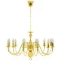 Golden chandelier with 12 E14 bulbs by vidaXL, chandeliers - Ref: Foro24-281623, Price: 168,72 €, Discount: %