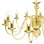 Golden chandelier with 12 E14 bulbs by vidaXL, chandeliers - Ref: Foro24-281623, Price: 168,72 €, Discount: %