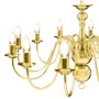Goldener Kronleuchter mit 12 E14-Glühbirnen von vidaXL, Kronleuchter - Ref: Foro24-281623, Preis: 172,20 €, Rabatt: %