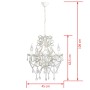 Kronleuchter mit 2800 E14-Kristallen von vidaXL, Kronleuchter - Ref: Foro24-60336, Preis: 105,45 €, Rabatt: %