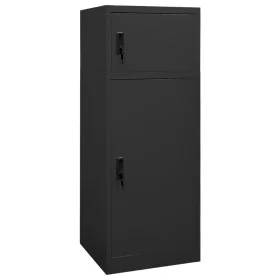 Saddle cabinet anthracite gray steel 53x53x140 cm by vidaXL, Saddle stands - Ref: Foro24-339602, Price: 201,55 €, Discount: %