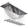 Ceiling lamp with glass tears 8 x G9 29 cm by vidaXL, ceiling lights - Ref: Foro24-241391, Price: 152,99 €, Discount: %