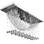 Ceiling lamp with glass tears 8 x G9 29 cm by vidaXL, ceiling lights - Ref: Foro24-241391, Price: 150,65 €, Discount: %