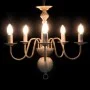 Antique white chandelier 5 x E14 bulbs by vidaXL, chandeliers - Ref: Foro24-281614, Price: 76,00 €, Discount: %