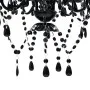 Crystal chandelier 5 bulbs black by vidaXL, chandeliers - Ref: Foro24-240308, Price: 58,50 €, Discount: %