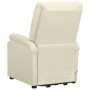 Sillón elevable tela crema de vidaXL, Sillones - Ref: Foro24-329708, Precio: 352,86 €, Descuento: %