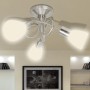 Ceiling lamp with glass shades for 3 E14 bulbs by vidaXL, ceiling lights - Ref: Foro24-240983, Price: 33,23 €, Discount: %