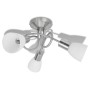 Deckenleuchte mit Glasschirmen für 3 E14-Glühbirnen von vidaXL, Deckenleuchten - Ref: Foro24-240983, Preis: 33,23 €, Rabatt: %