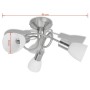 Deckenleuchte mit Glasschirmen für 3 E14-Glühbirnen von vidaXL, Deckenleuchten - Ref: Foro24-240983, Preis: 33,23 €, Rabatt: %