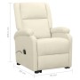 Sillón elevable tela crema de vidaXL, Sillones - Ref: Foro24-329708, Precio: 352,86 €, Descuento: %