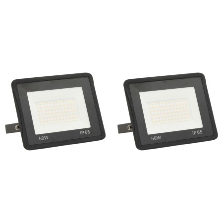 LED-Strahler 50 W 2 Stück warmweiß von vidaXL, Strahler und Reflektoren - Ref: Foro24-149612, Preis: 36,18 €, Rabatt: %
