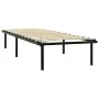 Schwarzer Metallbettrahmen 90x200 cm von vidaXL, Betten und Lattenroste - Ref: Foro24-284678, Preis: 99,43 €, Rabatt: %