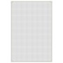 Mosquitera magnética para ventanas blanco 80x120 cm