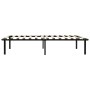 Estructura de cama de metal negro 90x200 cm de vidaXL, Camas y somieres - Ref: Foro24-284678, Precio: 89,78 €, Descuento: %