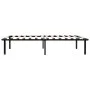 Estructura de cama de metal negro 90x200 cm de vidaXL, Camas y somieres - Ref: Foro24-284678, Precio: 99,43 €, Descuento: %