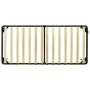Schwarzer Metallbettrahmen 90x200 cm von vidaXL, Betten und Lattenroste - Ref: Foro24-284678, Preis: 99,43 €, Rabatt: %