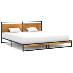 Metallbettgestell 180x200 cm von vidaXL, Betten und Lattenroste - Ref: Foro24-324867, Preis: 149,05 €, Rabatt: %