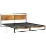 Metal bed frame 180x200 cm by vidaXL, Beds and slatted bases - Ref: Foro24-324867, Price: 151,38 €, Discount: %