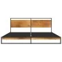 Estructura de cama de metal 180x200 cm de vidaXL, Camas y somieres - Ref: Foro24-324867, Precio: 149,02 €, Descuento: %