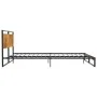 Estructura de cama de metal 180x200 cm de vidaXL, Camas y somieres - Ref: Foro24-324867, Precio: 149,02 €, Descuento: %