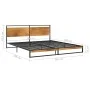 Estructura de cama de metal 180x200 cm de vidaXL, Camas y somieres - Ref: Foro24-324867, Precio: 149,02 €, Descuento: %