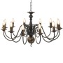 Antiker schwarzer Kronleuchter mit 12 E14-Glühbirnen von vidaXL, Kronleuchter - Ref: Foro24-281621, Preis: 150,86 €, Rabatt: %