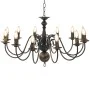 Antique black chandelier 12 E14 bulbs by vidaXL, chandeliers - Ref: Foro24-281621, Price: 162,50 €, Discount: %