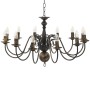 Antiker schwarzer Kronleuchter mit 12 E14-Glühbirnen von vidaXL, Kronleuchter - Ref: Foro24-281621, Preis: 150,86 €, Rabatt: %