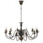 Antiker schwarzer Kronleuchter mit 12 E14-Glühbirnen von vidaXL, Kronleuchter - Ref: Foro24-281621, Preis: 150,86 €, Rabatt: %