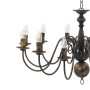Antiker schwarzer Kronleuchter mit 12 E14-Glühbirnen von vidaXL, Kronleuchter - Ref: Foro24-281621, Preis: 150,86 €, Rabatt: %