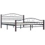 Schwarzer Metallbettrahmen 180x200 cm von vidaXL, Betten und Lattenroste - Ref: Foro24-285295, Preis: 176,06 €, Rabatt: %