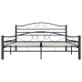 Schwarzer Metallbettrahmen 180x200 cm von vidaXL, Betten und Lattenroste - Ref: Foro24-285295, Preis: 176,06 €, Rabatt: %
