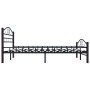 Schwarzer Metallbettrahmen 180x200 cm von vidaXL, Betten und Lattenroste - Ref: Foro24-285295, Preis: 176,06 €, Rabatt: %