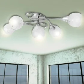 Ceiling lamp with glass shades for 5 E14 bulbs by vidaXL, ceiling lights - Ref: Foro24-241480, Price: 50,52 €, Discount: %