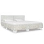 Estructura de cama ratán natural gris 180x200 cm de vidaXL, Camas y somieres - Ref: Foro24-283093, Precio: 339,93 €, Descuent...