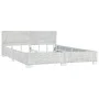 Estructura de cama ratán natural gris 180x200 cm de vidaXL, Camas y somieres - Ref: Foro24-283093, Precio: 346,53 €, Descuent...