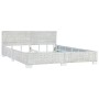 Grauer Bettrahmen aus natürlichem Rattan, 180 x 200 cm von vidaXL, Betten und Lattenroste - Ref: Foro24-283093, Preis: 339,93...