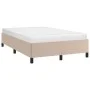 Cappuccino synthetic leather bed frame 120x200 cm by vidaXL, Beds and slatted bases - Ref: Foro24-347244, Price: 94,72 €, Dis...