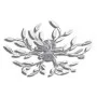 Leaf-shaped glass arm ceiling lamp with 5 E14 bulbs by vidaXL, ceiling lights - Ref: Foro24-241476, Price: 81,22 €, Discount: %