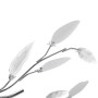 Lámpara de techo brazos de cristal forma hoja 5 bombillas E14 de vidaXL, Apliques de techo - Ref: Foro24-241476, Precio: 75,7...
