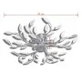 Leaf-shaped glass arm ceiling lamp with 5 E14 bulbs by vidaXL, ceiling lights - Ref: Foro24-241476, Price: 81,22 €, Discount: %