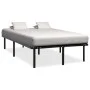 Schwarzer Metallbettrahmen 160x200 cm von vidaXL, Betten und Lattenroste - Ref: Foro24-284682, Preis: 123,66 €, Rabatt: %