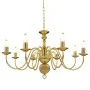 Golden chandelier 8 E14 bulbs by vidaXL, chandeliers - Ref: Foro24-281619, Price: 188,31 €, Discount: %