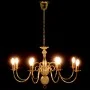 Golden chandelier 8 E14 bulbs by vidaXL, chandeliers - Ref: Foro24-281619, Price: 188,31 €, Discount: %