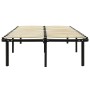Estructura de cama de metal negro 140x200 cm de vidaXL, Camas y somieres - Ref: Foro24-284681, Precio: 99,05 €, Descuento: %