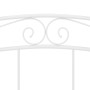 Bettgestell aus weißem Metall, 140 x 200 cm von vidaXL, Betten und Lattenroste - Ref: Foro24-324998, Preis: 125,80 €, Rabatt: %